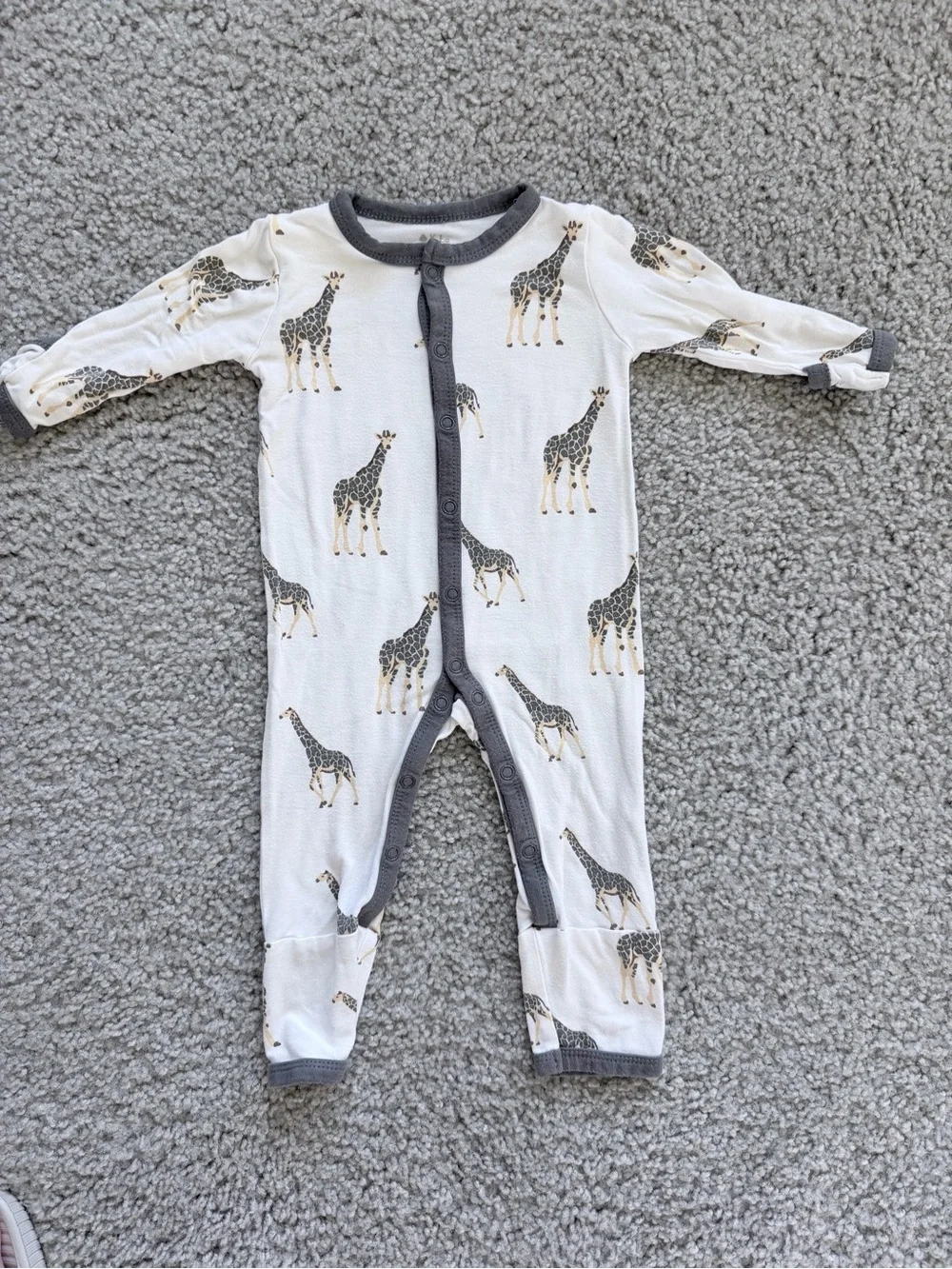 Kyte Baby “Giraffe” Snap Romper